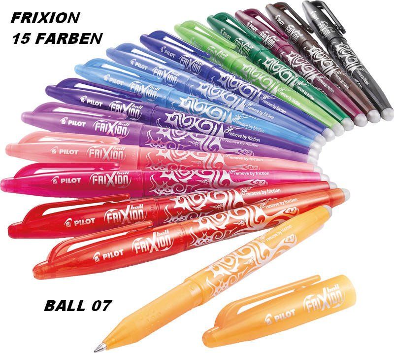 Pilot Stifte & Marker: Pilot Roller mit Deckel ** Frixion Ball 07 ** APRICOT – Neu (gemäss Beschreibung) aus Strengelbach von Mozi1 4