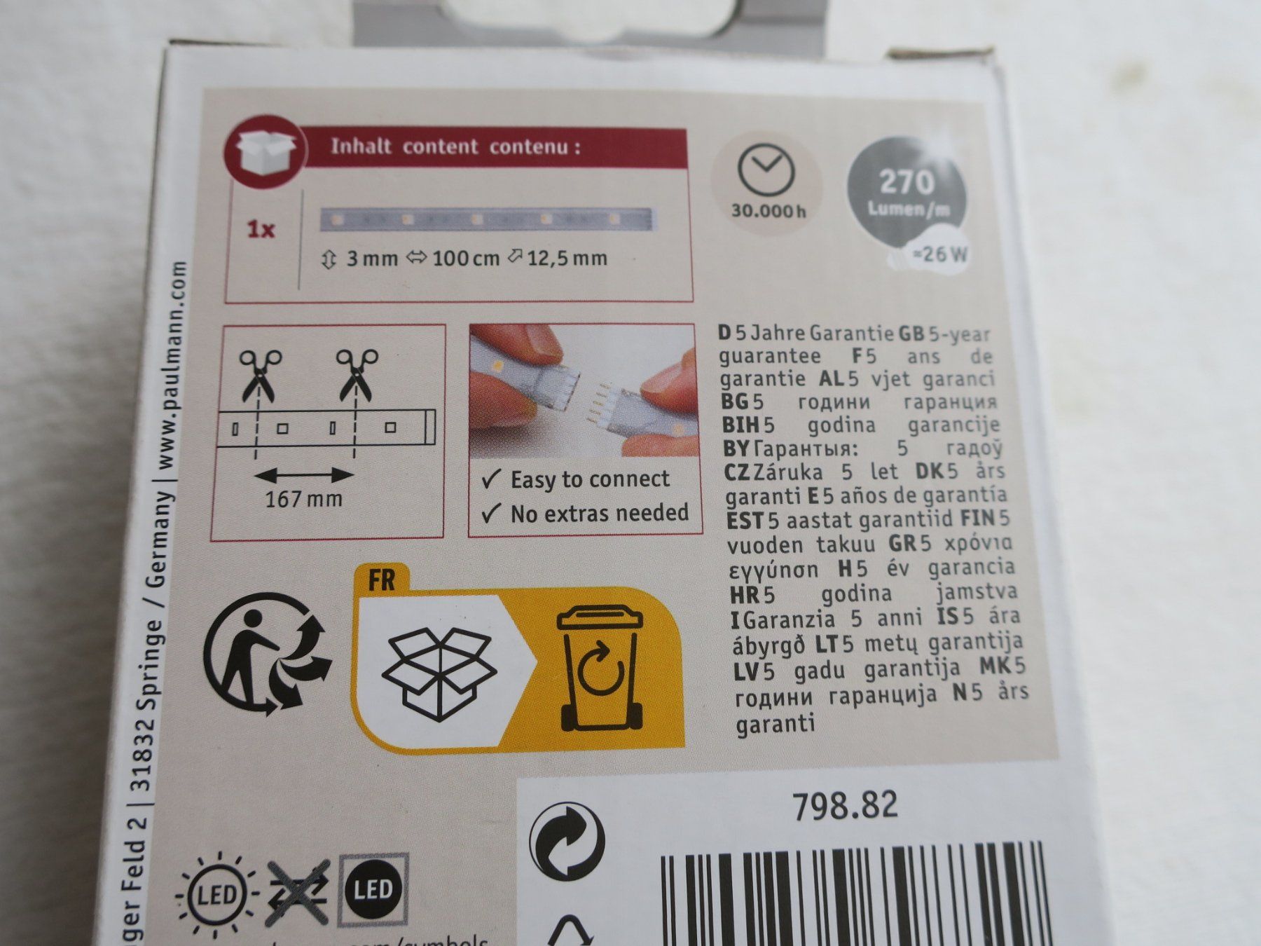 Guirlandes lumineuses: Paulmann Led Strips 1m – Neuf (Voir description) à Oberdorf NW par hewi52 3