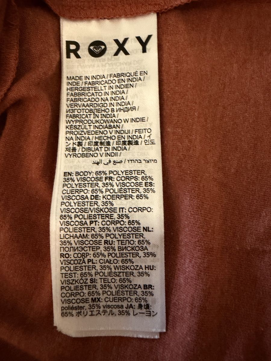 Roxy T-shirt: T-Shirt Roxy rostfarbig Gr XS – Nuovo (secondo la descrizione) da Schönenberg ZH venduto da Pfupfli1 3