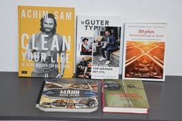 5 Bücher für Männer * Neuorientierung, Bestform, Stil & Typ