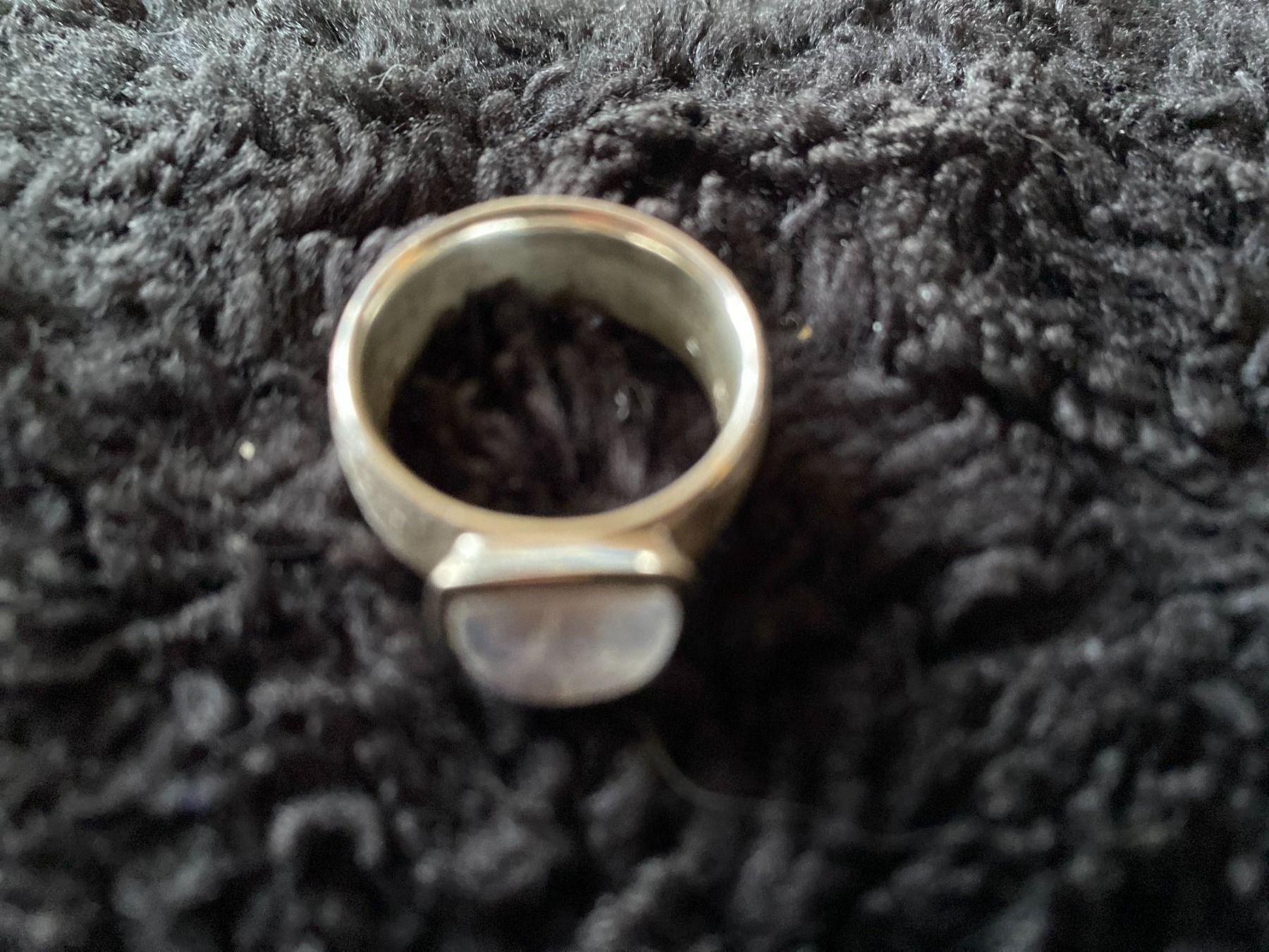 Anelli: Ring, Silber/Labradorit, Durchm.58mm (8) – Nuovo (secondo la descrizione) da Muri b. Bern venduto da Silberqualle 2