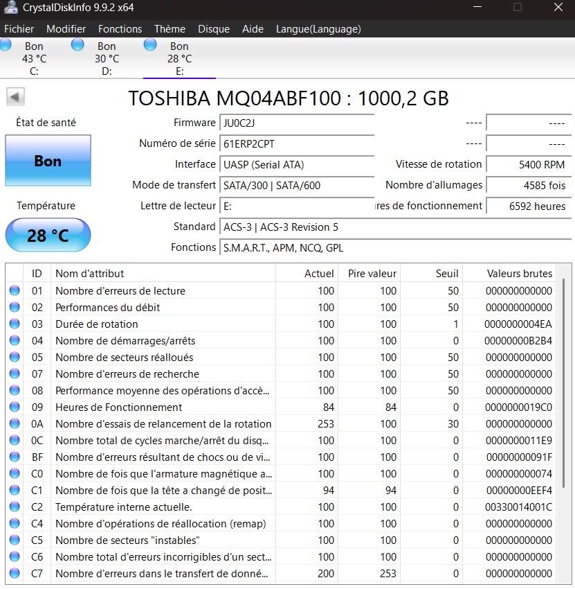 Seagate Dischi rigidi: HDD externe Seagate 1To  – Usato da Lausanne venduto da mar_l82k 1