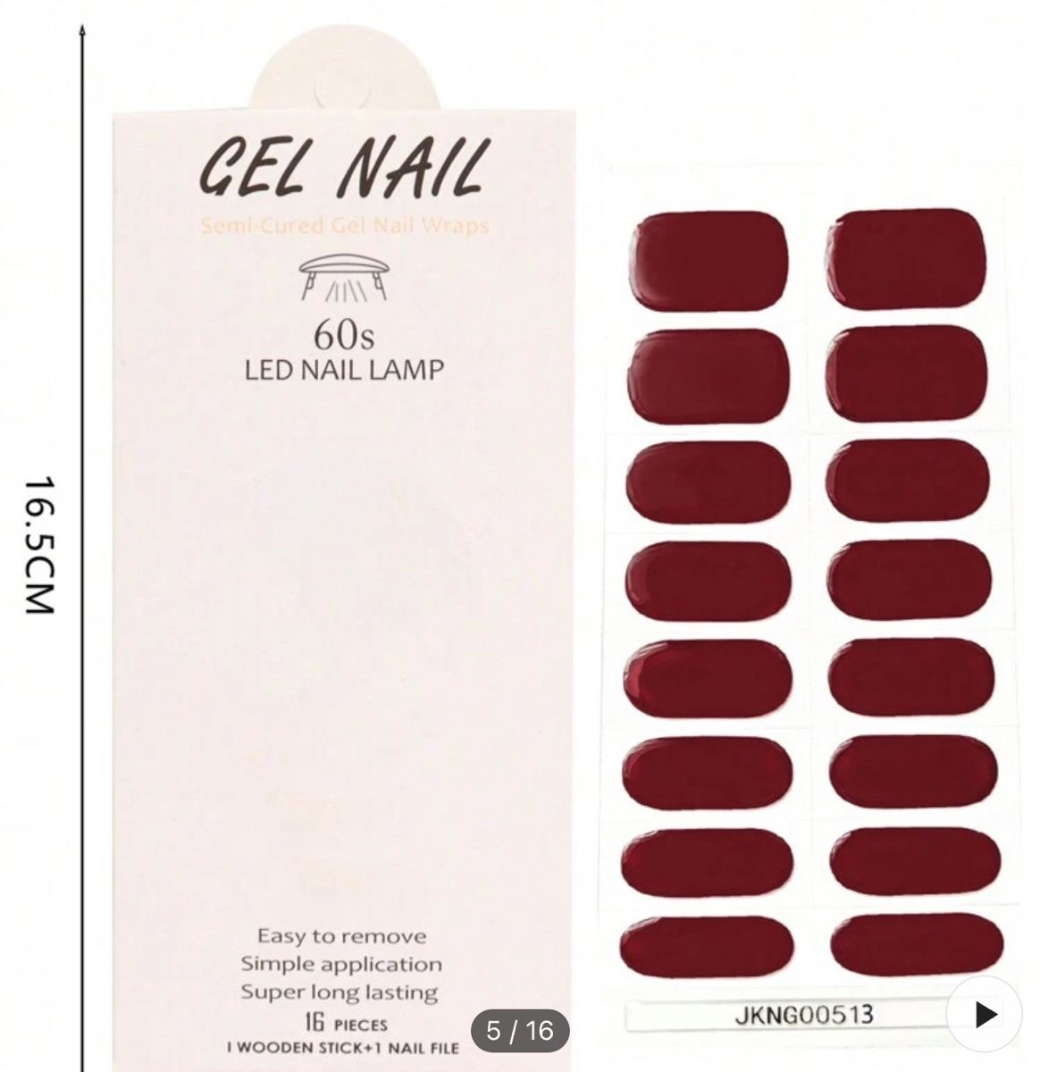 Unghie finte: Gel nail wraps – Nuovo (secondo la descrizione) da Granges-Paccot venduto da Stellastyle
