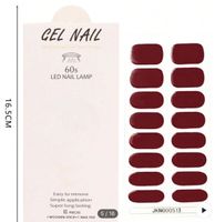 Gel nail wraps