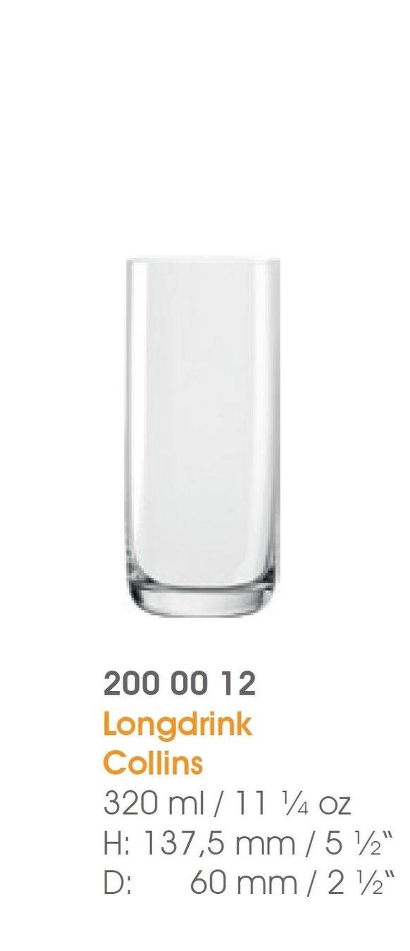 Gläser: Glas, CLL, 6x  Longdrinkgläser, 320 – Neu und originalverpackt aus Wettingen von kochshop 1