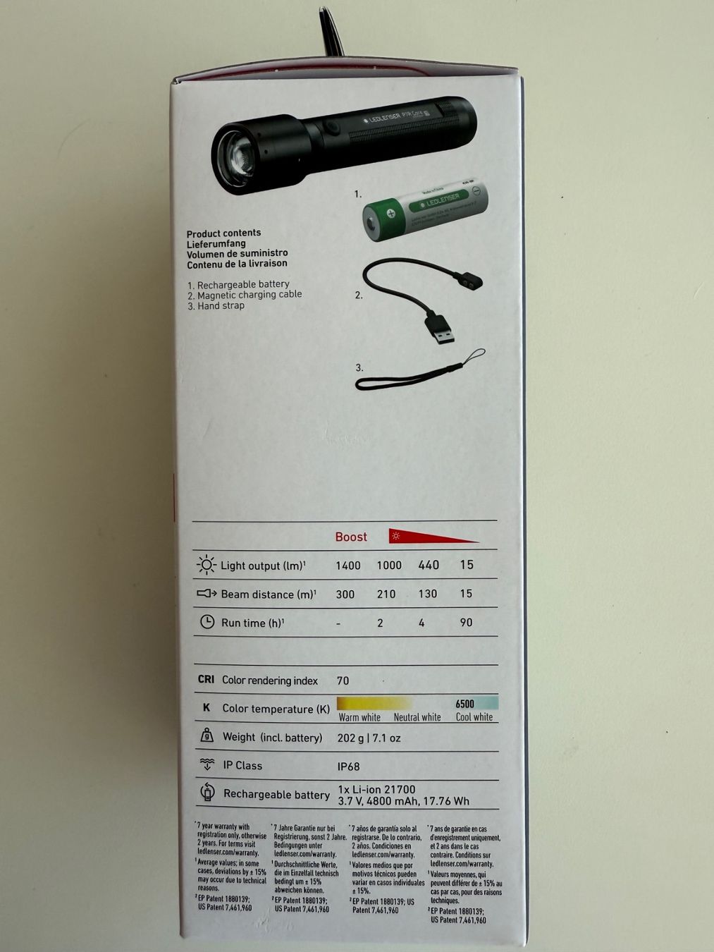 Ledlenser Lampen: LedLenser P7R Core – Neu und originalverpackt aus St-Gingolph von GoldenKeys 1