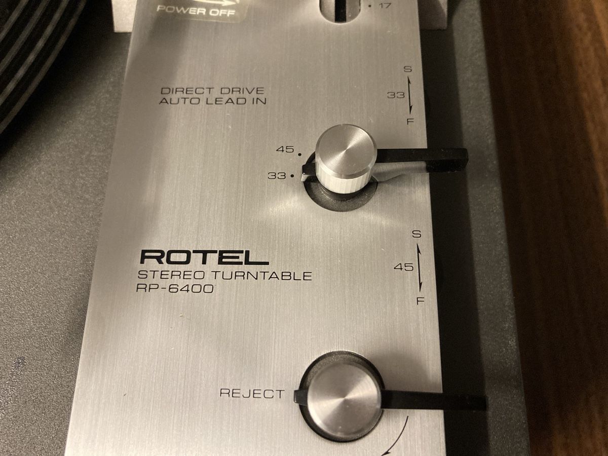 Rotel Plattenspieler: Rotel RP-6400 Plattenspieler – Gebraucht aus Lenzburg von HanspeterT 4