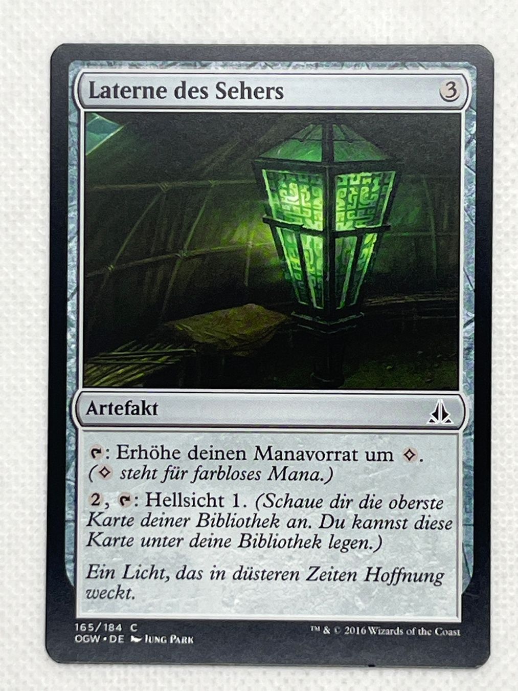 Magic The Gathering Carte collezionabili: Latene des Sehers - Magic the Gathering - Selten - Top! – Usato da Hinterkappelen venduto da Kim1992