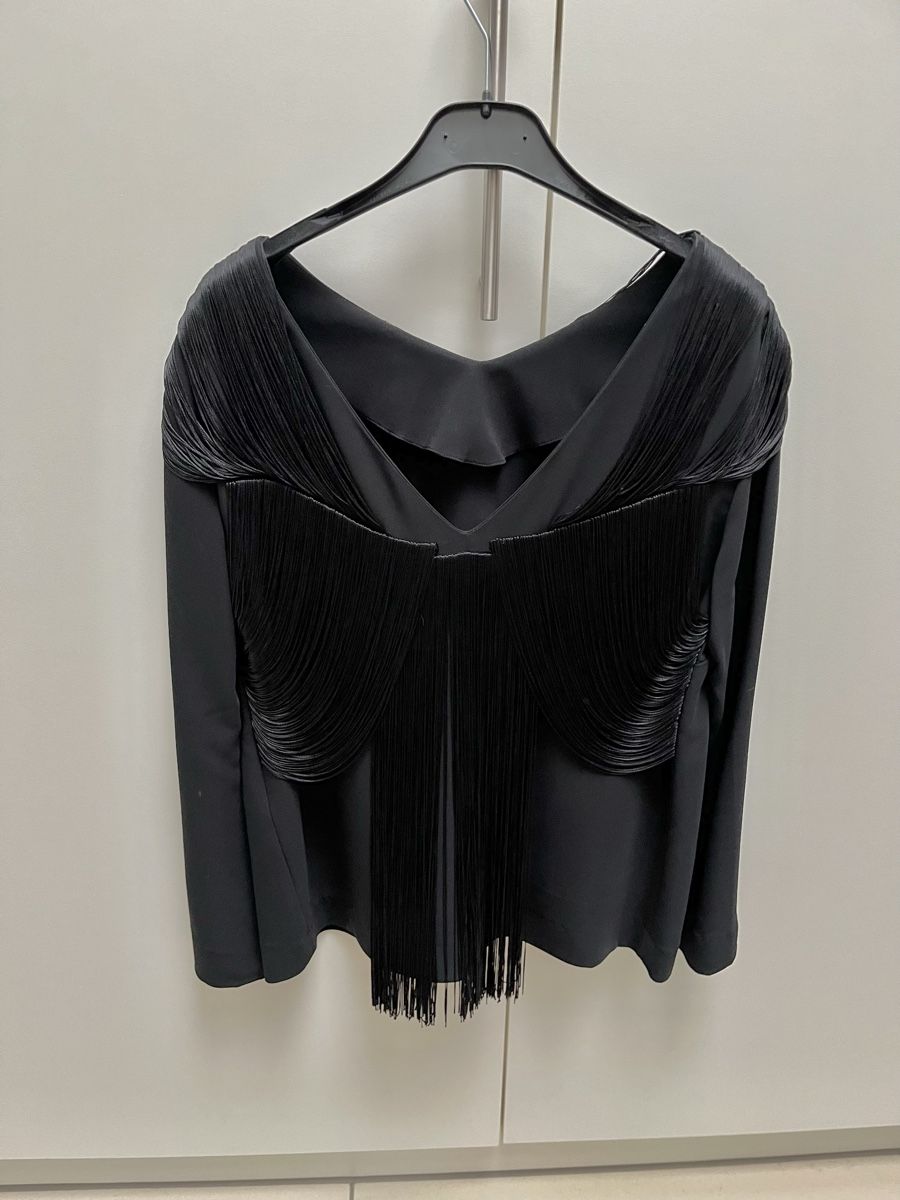 Camicette: Dorothee Schumacher Bluse mit Fransen Grösse 38 – Nuovo (secondo la descrizione) da Brüttisellen venduto da Tai-Tai 2