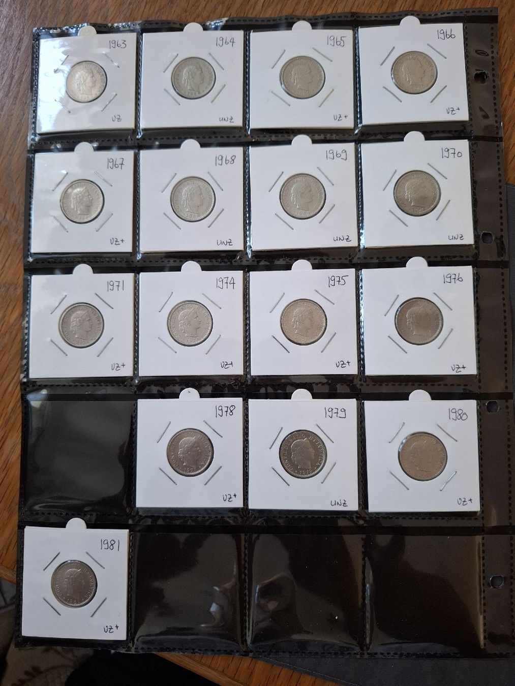 Tutti le monete: 20 Rappen Sammlung nr.30 – Usato da Hunzenschwil venduto da Hardrock6 3