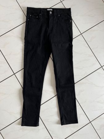 Pantalon jean noir taille 16 ans 164 - 170 cm