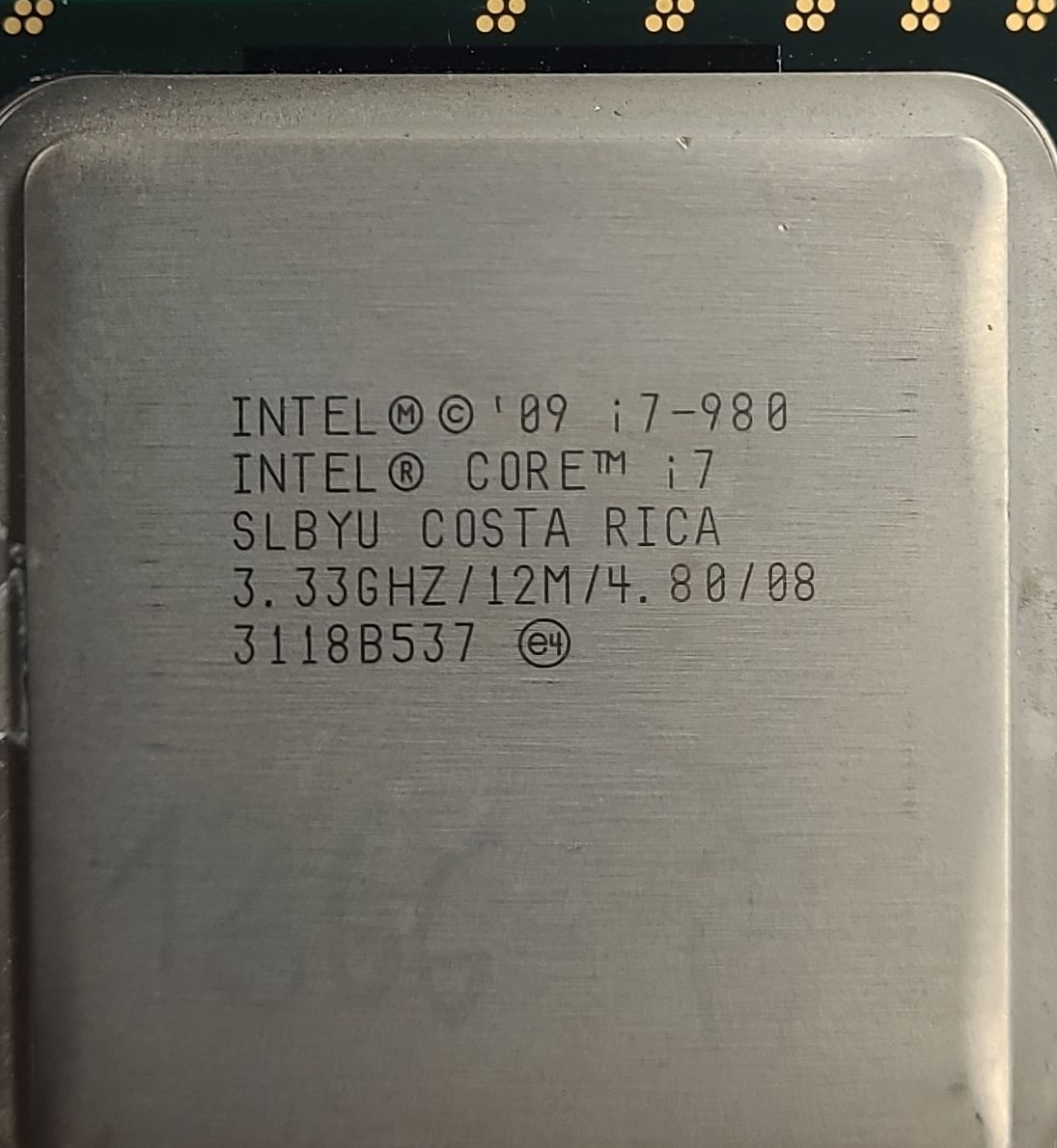 Intel Componenti elettronici: Prozessor Intel Core i7-980 3.33GHz – Usato da Aarau venduto da DataShop-Aarau