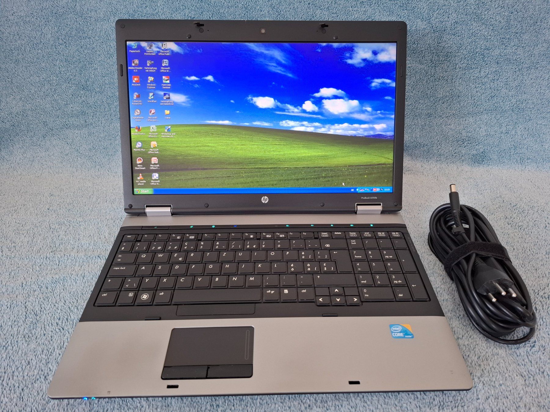 Hewlett Packard Notebook: HP ProBook 6550b HD Windows XP SP3-Office2007, Serial RS-232 – Usato da Magden venduto da SelHas