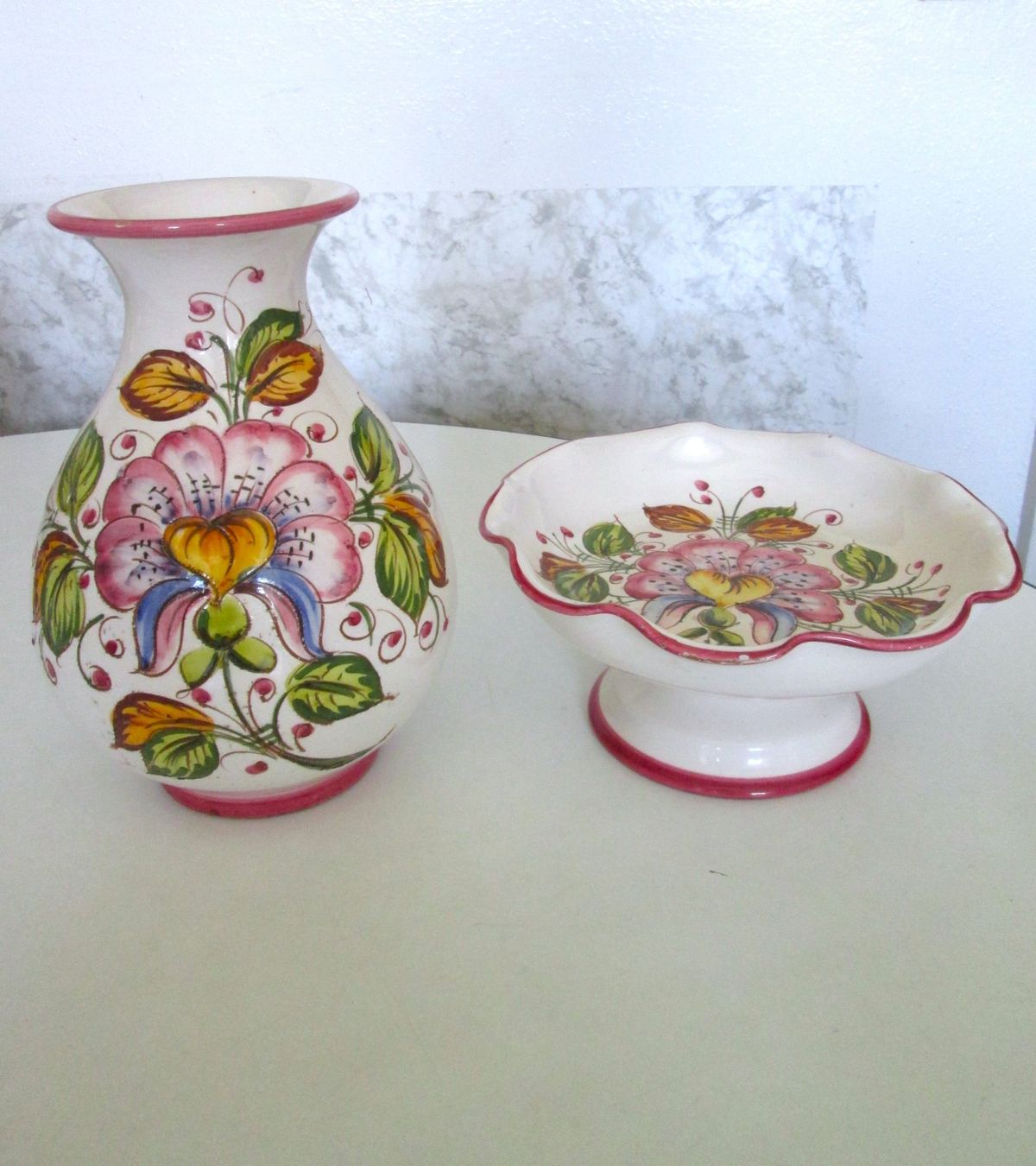 Toutes les décorations: Vase und Obstschale – D'occasion à Sementina par babucia