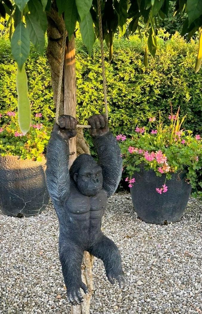 Statuette: Grosse Gorilla Gartenfigur zum aufhängen – Usato da Schafhausen im Emmental venduto da Herzrose 1