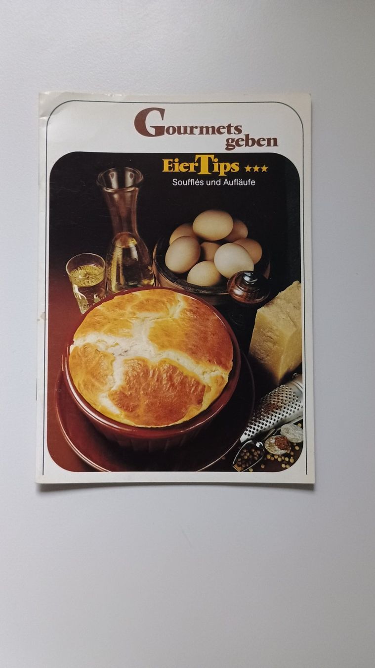 Libri: Kochbuch Soufflés und Aufläufe – Usato da Rothrist venduto da GIWALD