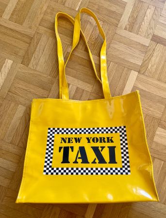 Tasche New York Taxi,  gelb, NEU