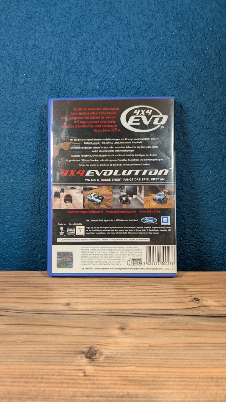 Sony Giochi: 4x4 Evolution für Playstation 2 – Usato da Flumenthal venduto da Neondrian 1