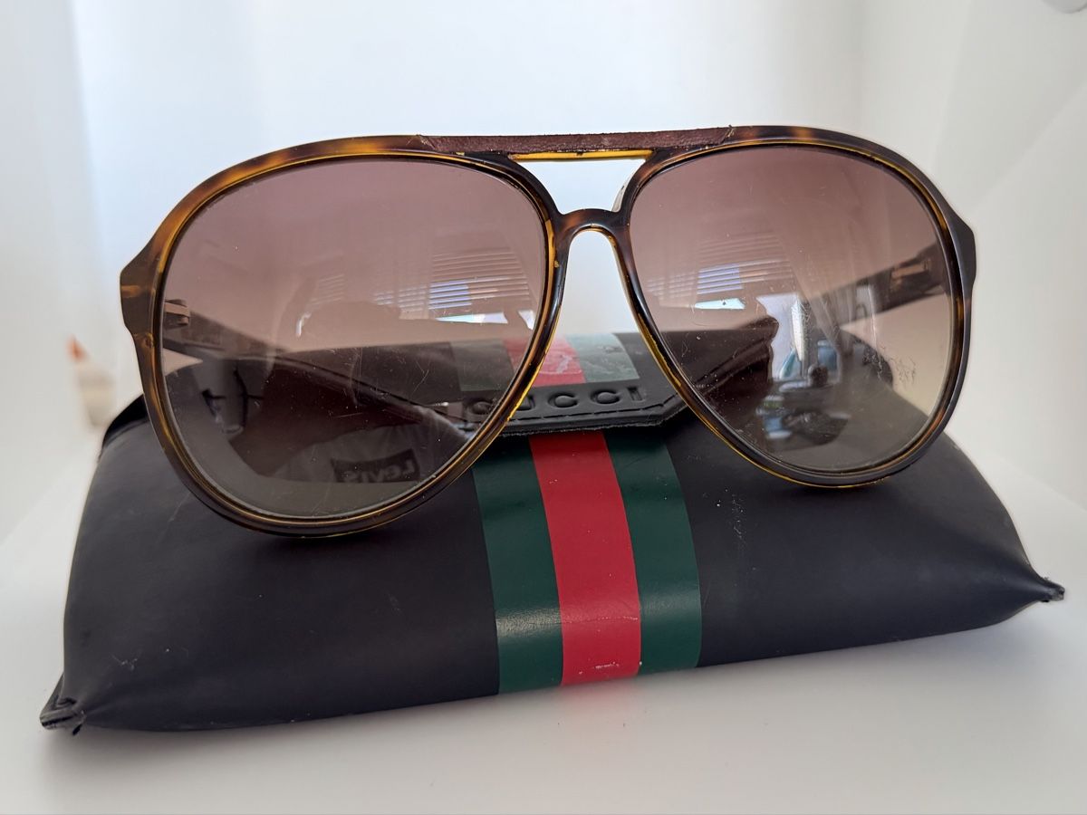 Gucci Occhiali & Lenti: Occhiali Gucci aviator vintage – Usato da Paradiso venduto da VintageandNew6900