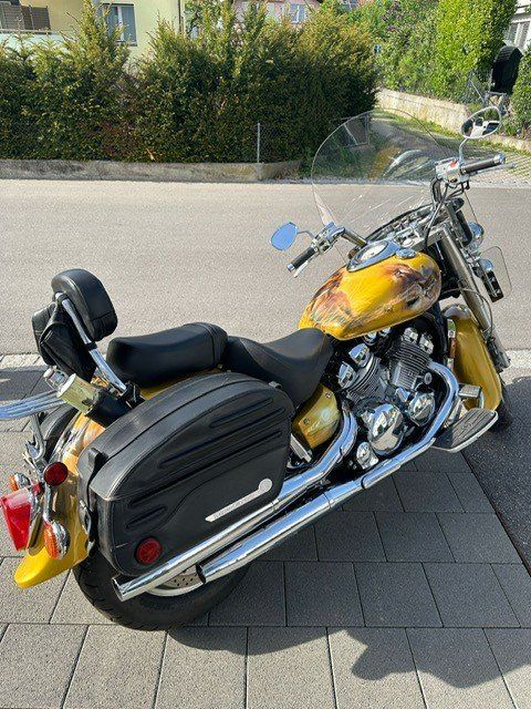 Yamaha Chopper: Yamaha Royal Star XVZ 1300A, Löwendesign – Usato da Heimberg venduto da Skicross86 5