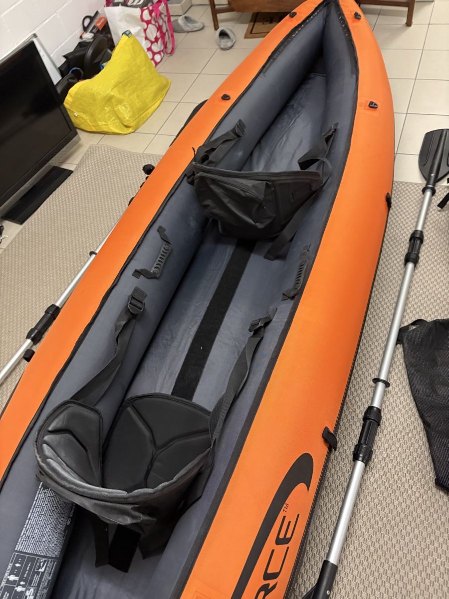Bestway Boote: Inflatable Kayak Hydro Force Orange 2-Person – Neu (gemäss Beschreibung) aus Küsnacht ZH von las_w8st 6