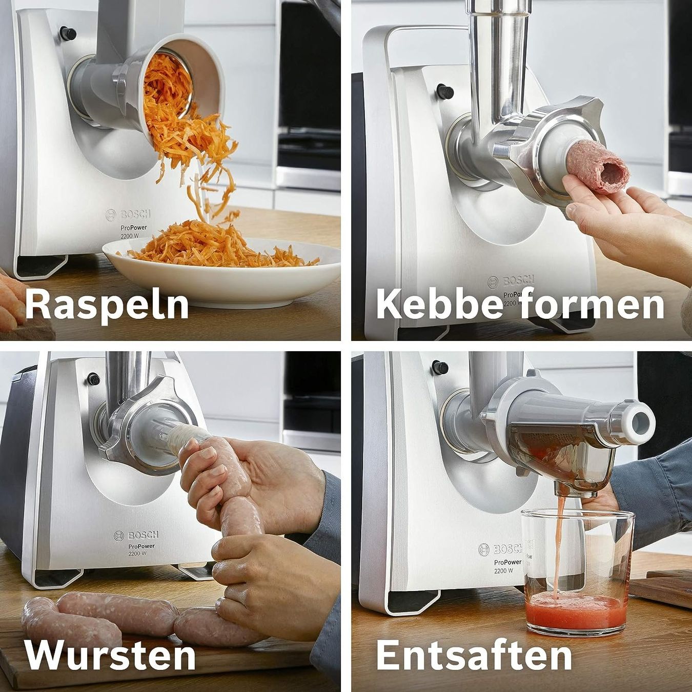 Bosch Appareils de cuisine: Bosch ProPower MFW68660 Fleischwolf – Neuf avec emballage d'origine à Andwil TG par Vr-shopswiss 4