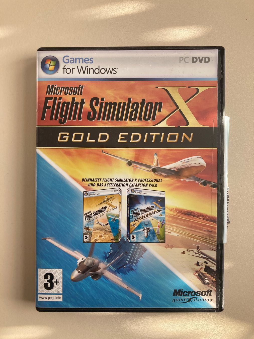 Microsoft Giochi: Microsoft Flight Simulator X Gold Edition – Usato da Kreuzlingen venduto da wavelord75
