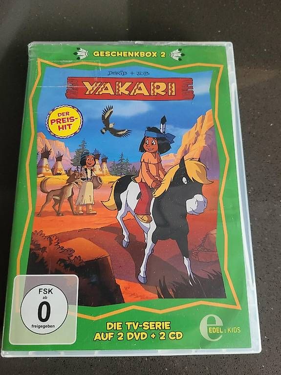 Tutti i DVDs: Geschenkbox DVD+CD Yakari – Usato da Stäfa venduto da Arjen2011