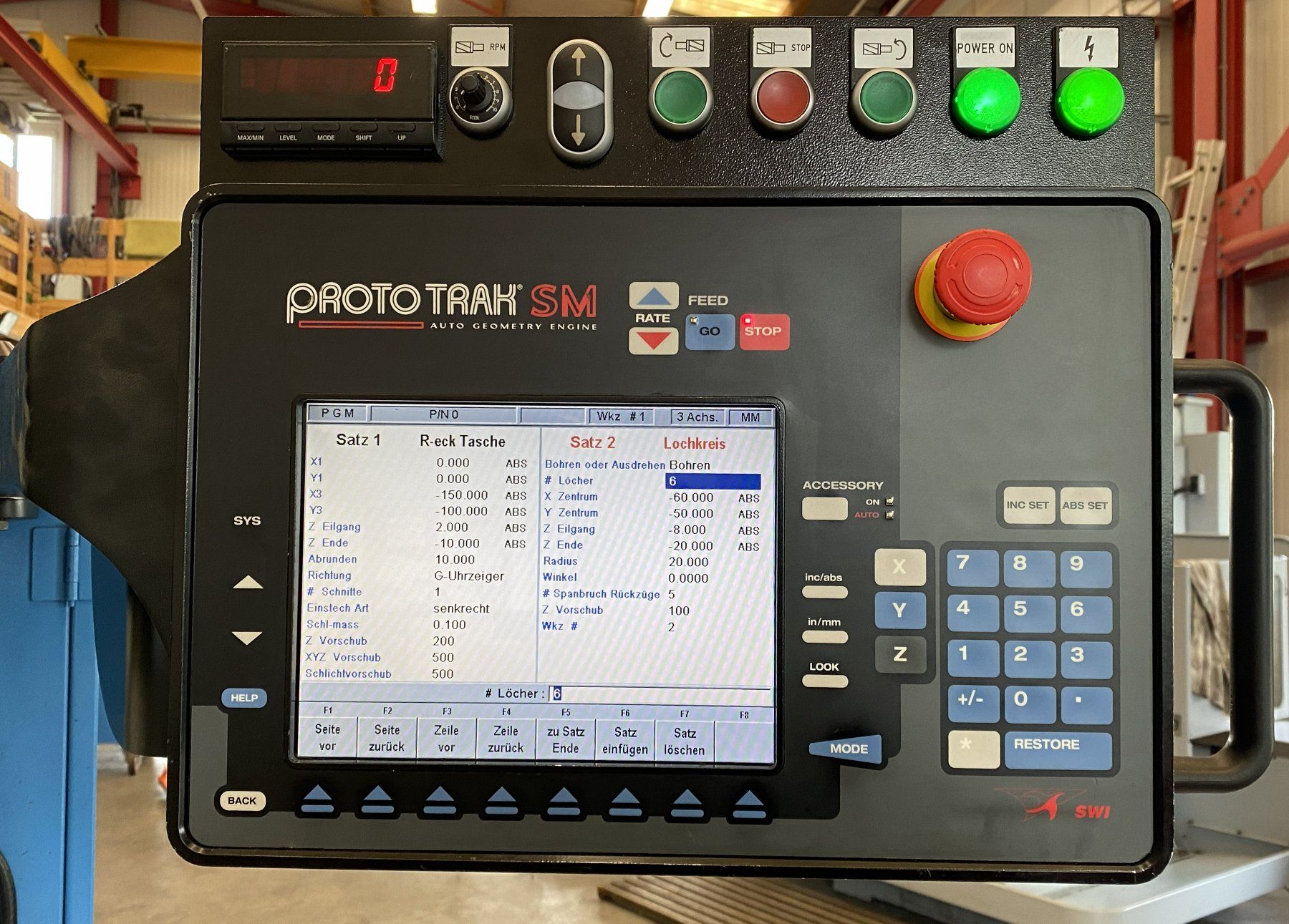 Tutte le macchine: Fäsmaschine mit Prototrak Zyklussteuerung, manuell oder CNC – Usato da Fislisbach venduto da ProtoTrak 3
