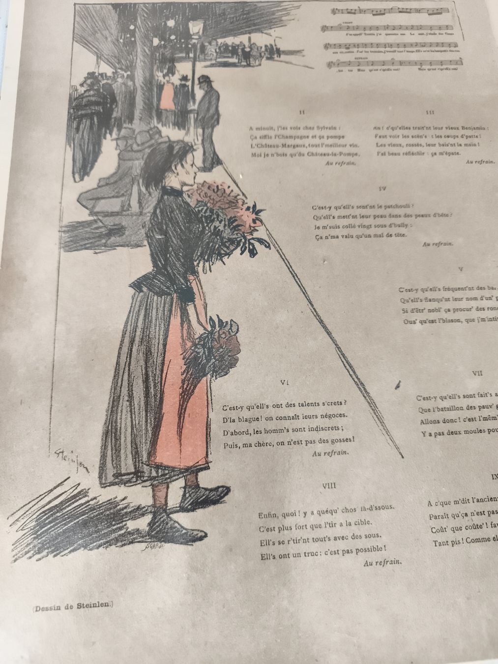 Incisioni: Lot 9 gravures d'époque  - Steinlen – Usato da Prilly venduto da jor_x27s 6