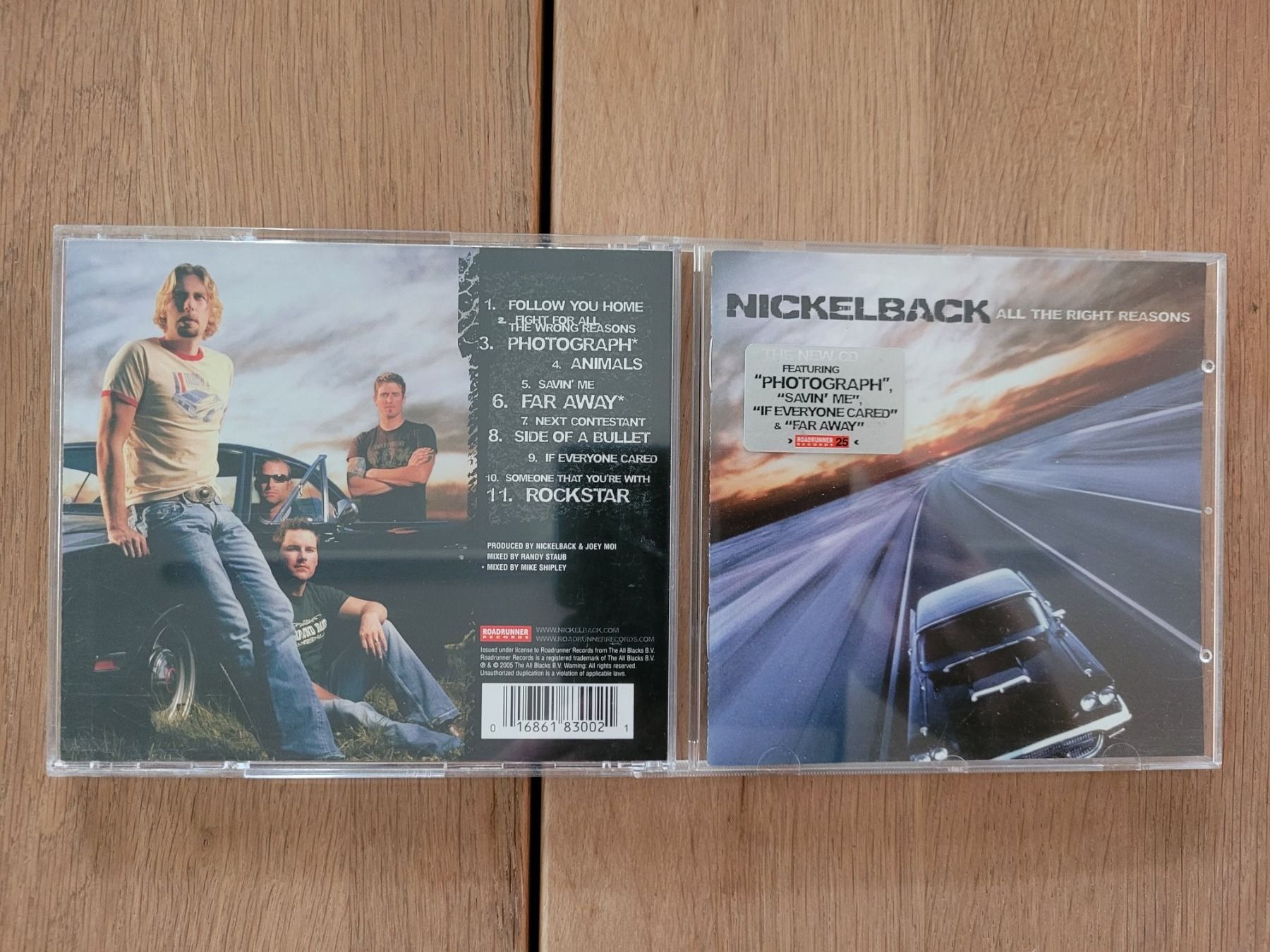 CD: CD Nickelback - All The Right Reason, 2005 – Usato da Nebikon venduto da Harley-Davidson01