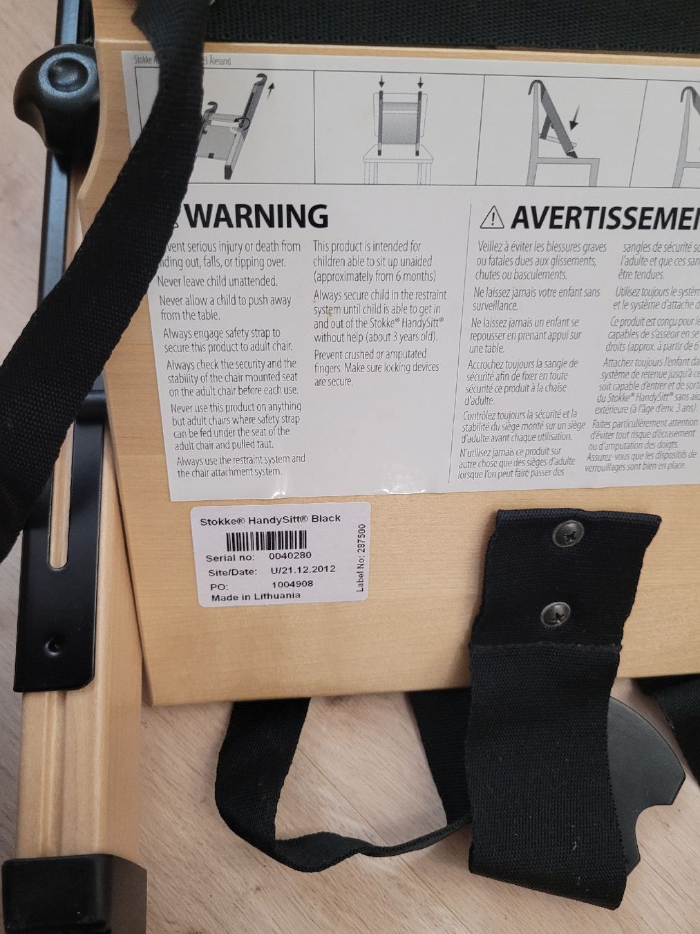 Stokke Seggioloni: Stokke HandySitt Sitzerhöhung – Usato da Lupsingen venduto da sta_wgg5 3