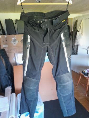 Motorradhose Reusch TX2 TXII. Textil mit Leder Gr.S