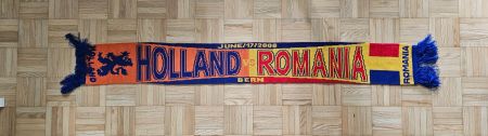 Begegnungsschal Holland vs Rumänien Euro 2008