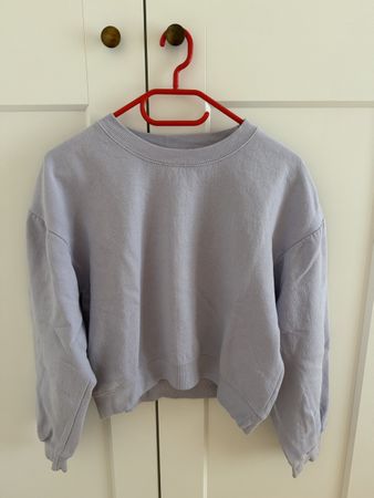 Zara Sweatshirt Light Purple Grösse S