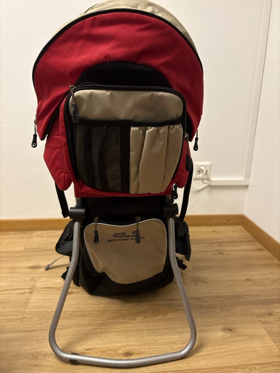 Jack Wolfskin Marsupi portabebè: Jack Wolfskin Watchtower Supreme Kindertrage – Usato da Chur venduto da copino 3