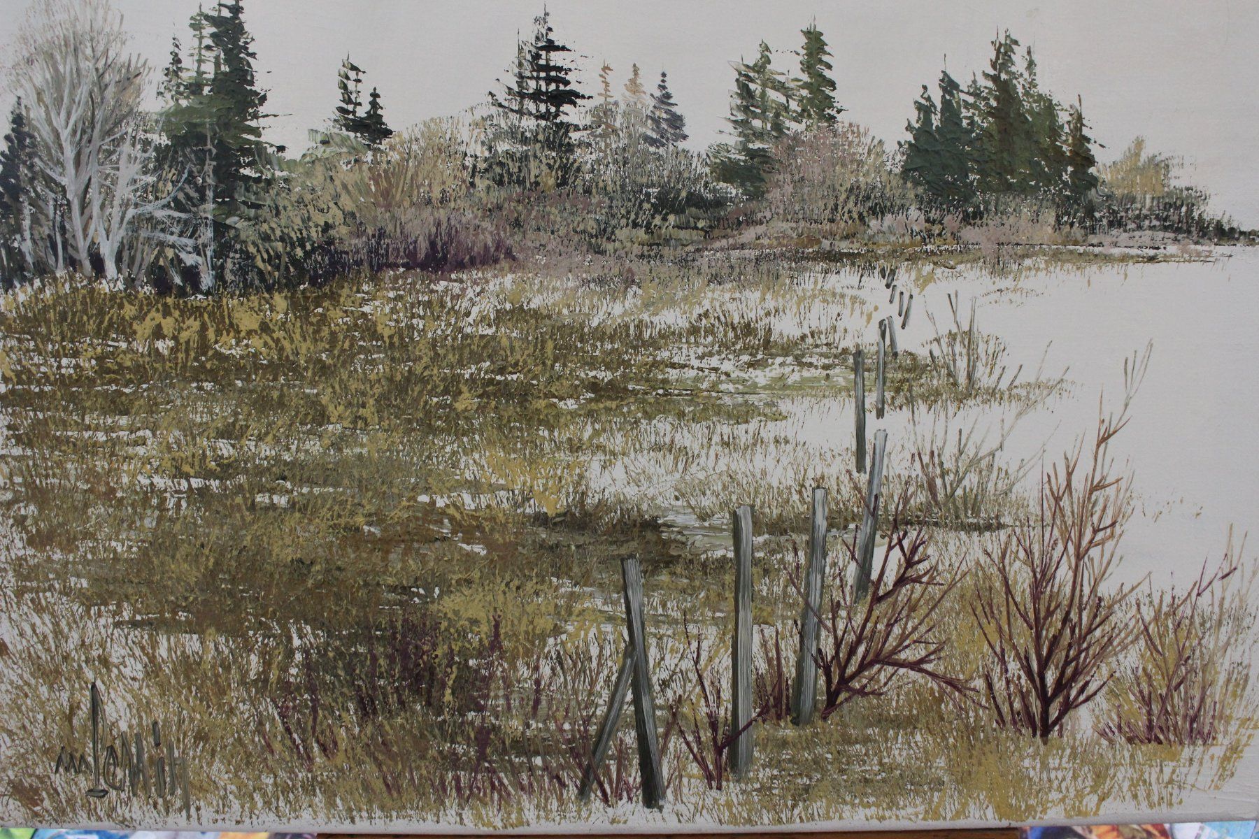 Dipinti: Paysage Hivernal – Usato da Fleurier venduto da Akvdt 1