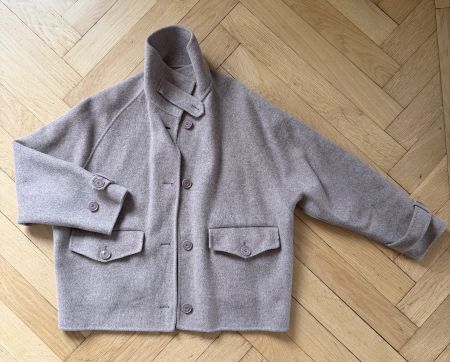 Sessùn Jacke „Valley Nevado“ Hellbraun – Wolle – Gr. 36