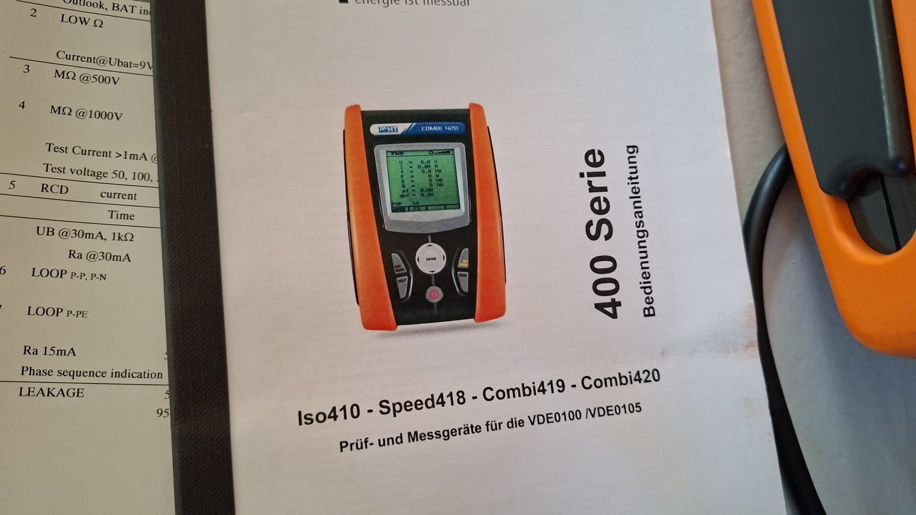 Messen: HT Instruments Combi419 Multimeter 2 Stück inkl. div Zubehör – Gebraucht aus Oberbipp von aut_x9tc 7