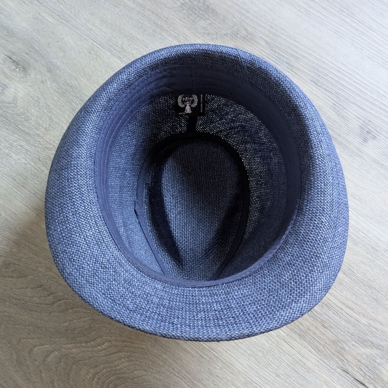 Copricapi, berretti & cappellini: Chapeau d'été Grec, 58, bleu – Usato da Orsieres venduto da IndianaJones50a 1