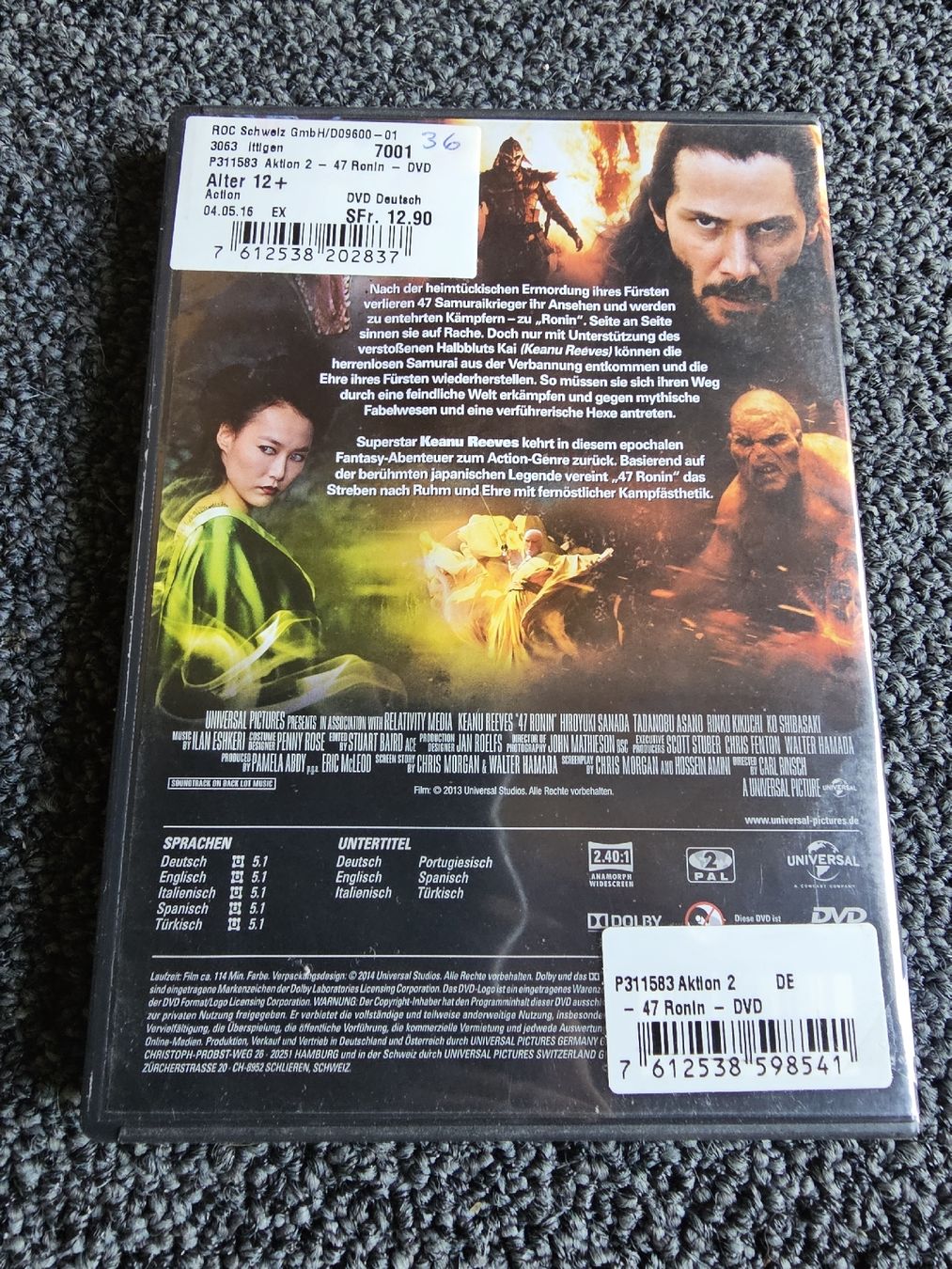 Tutti i DVDs: Ronin DVD (21084) – Usato da Ruswil venduto da jan_bxl5 1