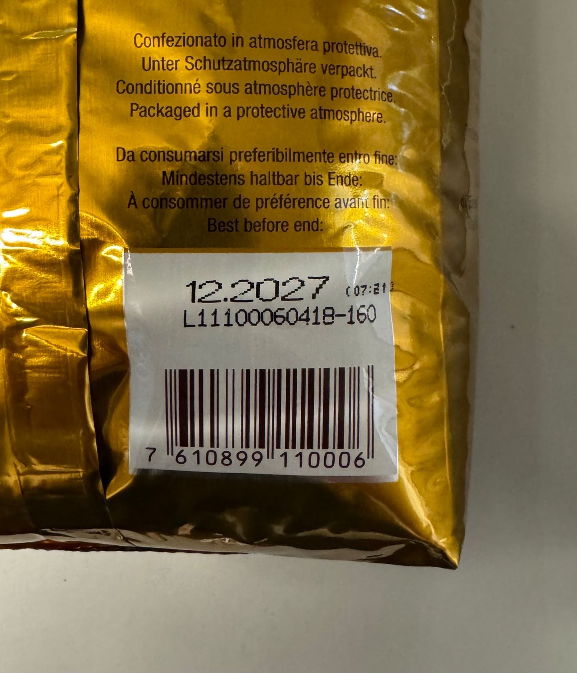 Aliments & Spécialités: Kaffee Chicco D‘oro 10x1kg – Neuf avec emballage d'origine à Kaisten par alonso1996 1