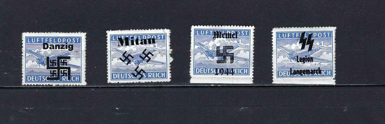 Alle Briefmarken: Luftfeldpost mit Aufdruck ** – Neu und originalverpackt aus Lindau von Rickie123