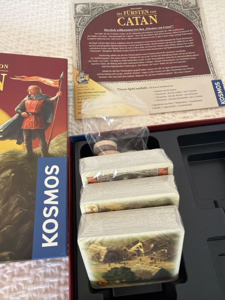 Kosmos Spiele: Die Fürsten von Catan – Neu und originalverpackt aus Zürich von michu009 2