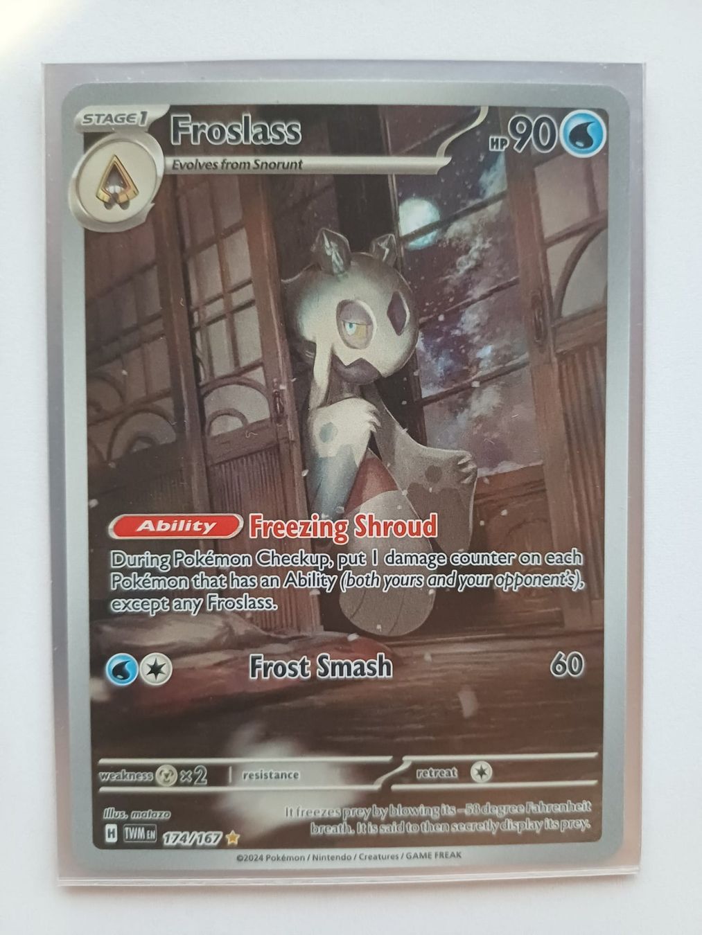 Pokémon Carte collezionabili: Froslass EN (174/167) – Nuovo (secondo la descrizione) da Wolhusen venduto da LandorusTCG