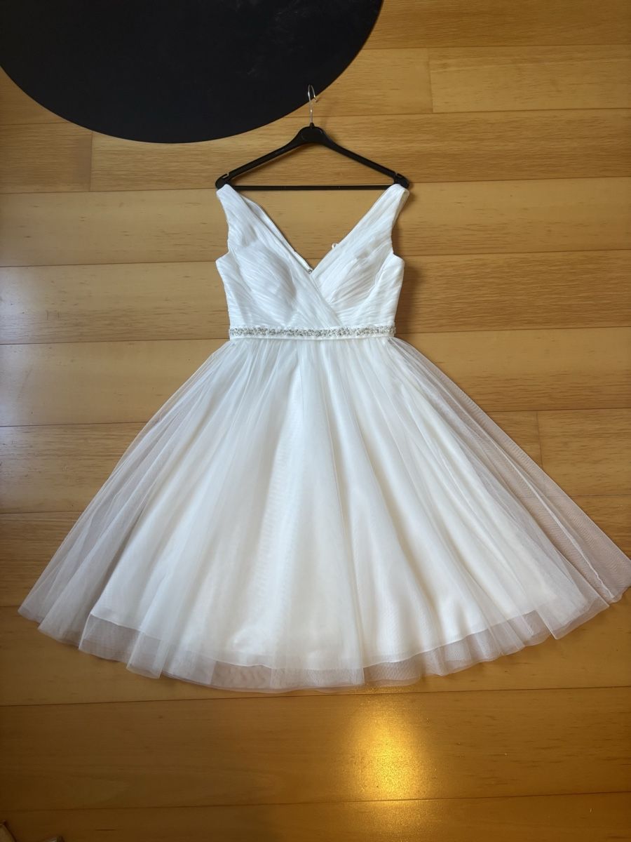 Vestiti: Brautkleid, Standesamtkleid, kurz – Usato da Hofstetten SO venduto da kar_2l9m