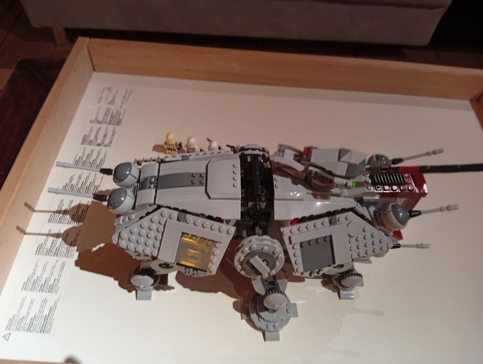 Baukästen: Star Wars AT-TE mit Figuren  – Gebraucht aus Trun von kawak1 8