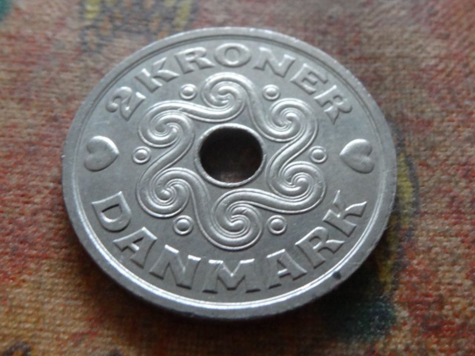 Tutti le monete: DANEMARK  2  Kroner  1995  (Z) – Usato da Romanel-sur-Lausanne venduto da Swift13 1