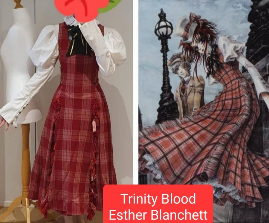 Cosplay: Trinity Blood Esther Blanchett Kleid (Gebraucht) in Kloten für ...