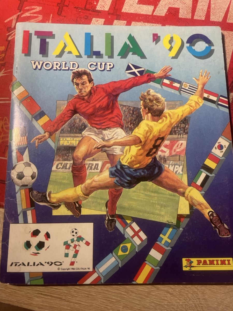 Panini Sammelbilder & Trading cards: Panini Italia 90 – Gebraucht aus St-Pierre-Clages von Mmanu75